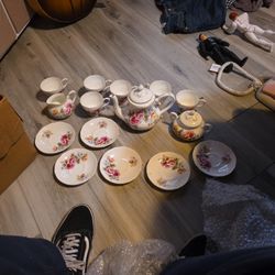 St George Fine Bone China Set From Englad
