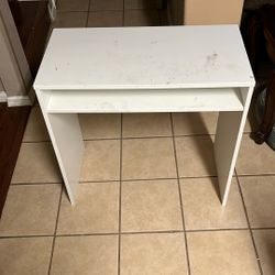 Small White Desk  
