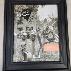 Black picture frames 11x14