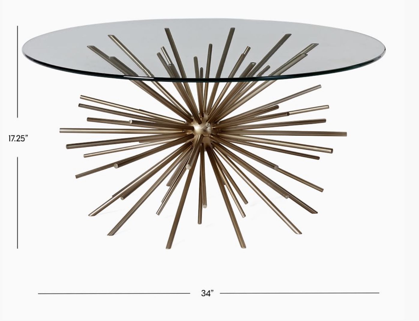 West Elm Starburst Coffee Table