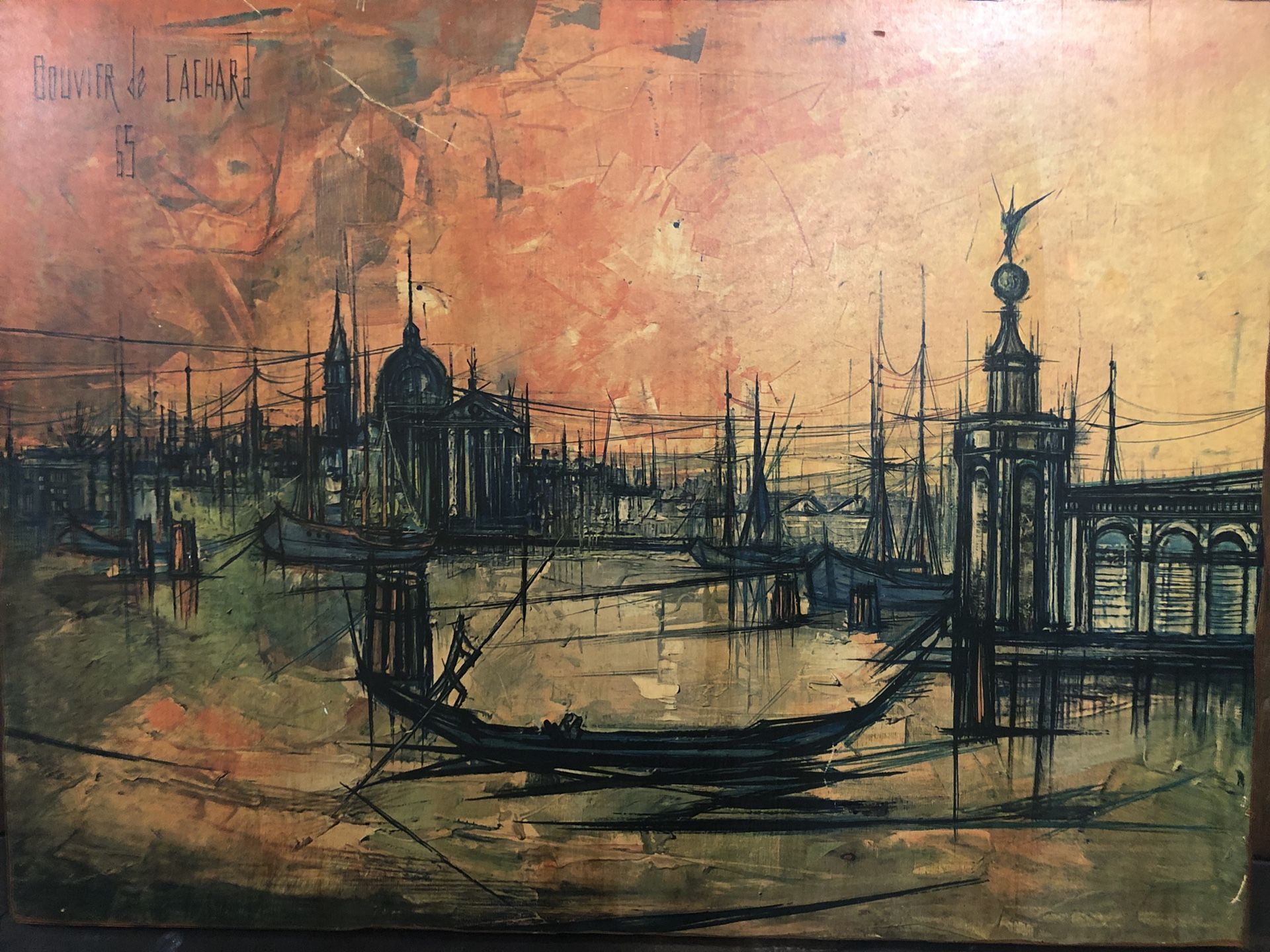 bouvier de cachard 64 絵画　F10 bouvier de cachard 64 絵画 F10 bouvier de cachard 64 絵画