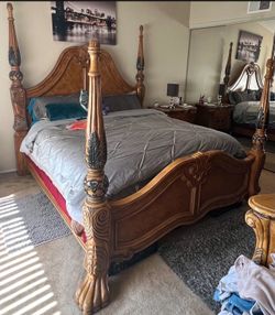 King Size 4 Piece Bed