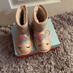Girl Children’s Place Unicorn Boots 