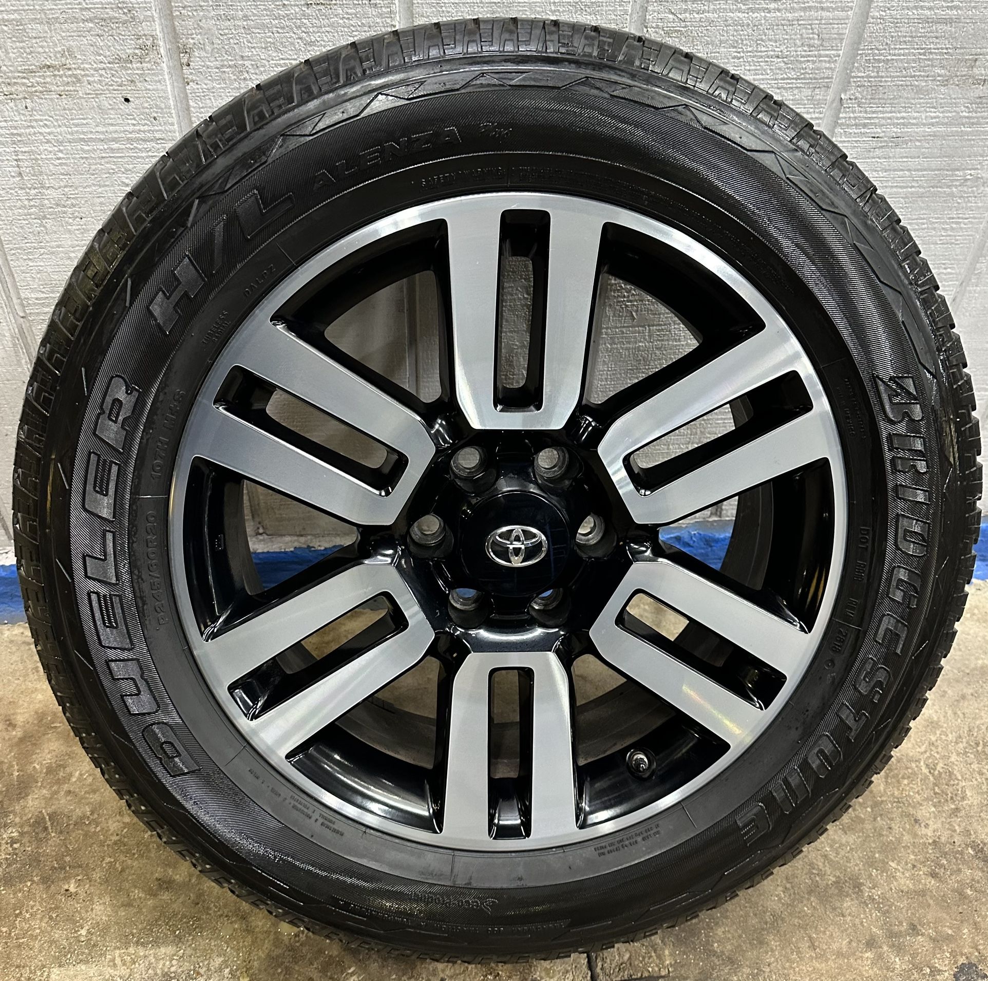 20” Toyota Tacoma rims 4Runner wheels 245/60R20 Bridgestone tires for ...