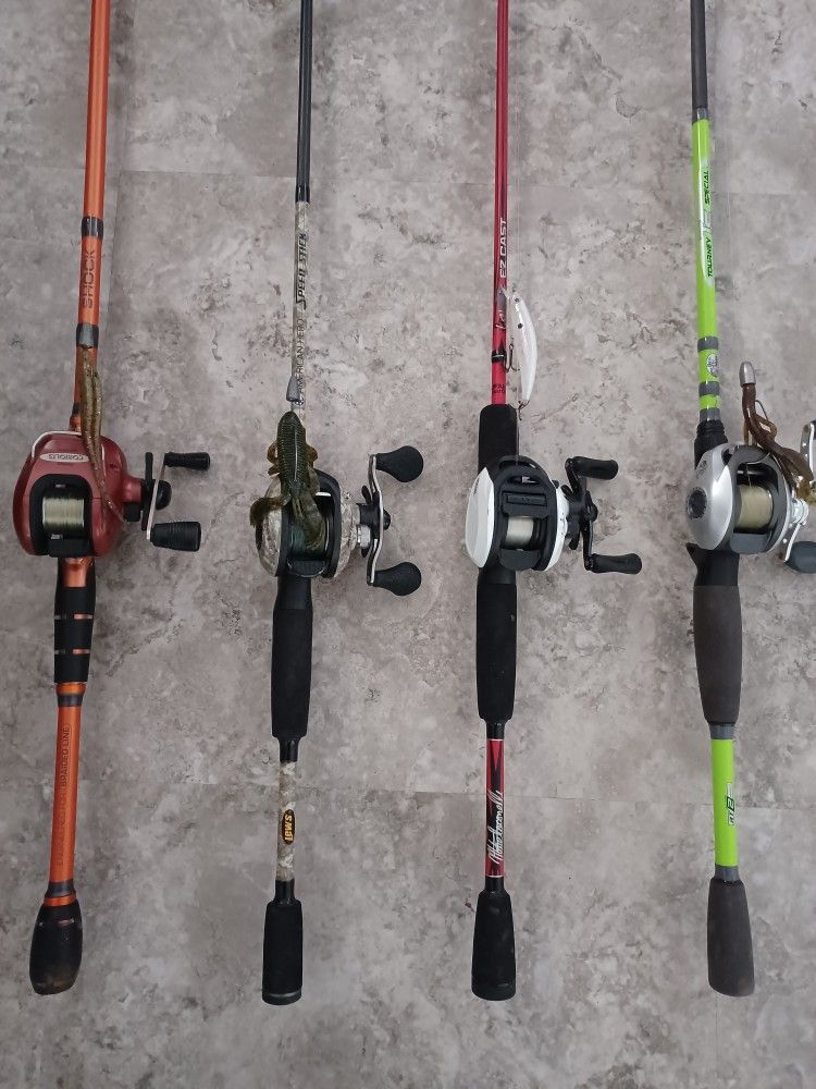 Baitcaster Fishing Rods And Reels