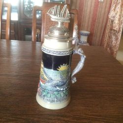 Clippership German beer stein