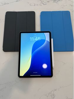 iPad Pro 11" (4th Gen) M2 - 256GB - WiFi + Cellular (Unlocked) + Apple Pencil & AppleCare+