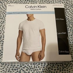 Calvin Klein Men's 3-Pack Crew Neck T-Shirt