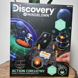 DISCOVERY MINDBLOWN ACTION CIRCUITRY ROBOT SPINNER EXPERIMENT SET - Kids 8+- NEW