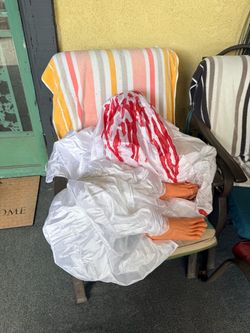 Halloween bloody body