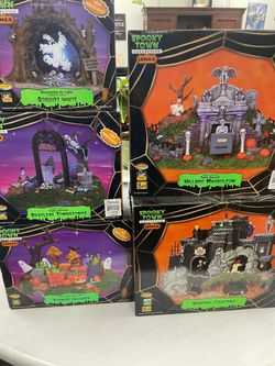 Lemax Halloween collection