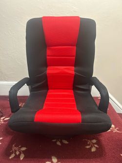Foldable Floor Gaming Chair (HARDLY USED)