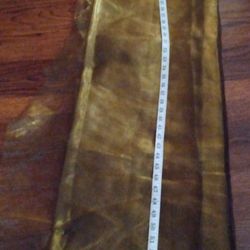 Sheer Organza Fabric.  5 Yard's  60" Wide Color Gold.