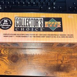 670 Baseball Cards Collectors Choice Never Opened
