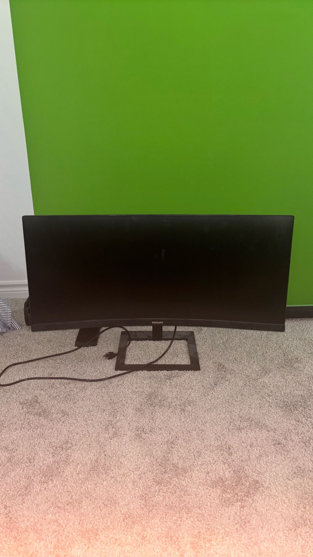 🎯 Philips 34″ Curved Frameless UltraWide QHD Monitor – Like-New Condition! 🔥