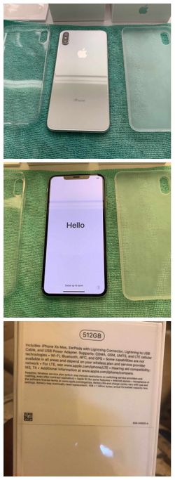 Factory UnlockediPhone XS Max 512GB Silver