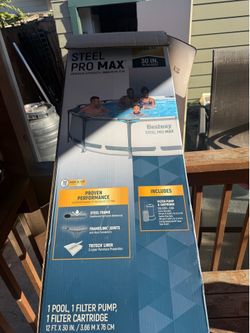 Steel pro max pool