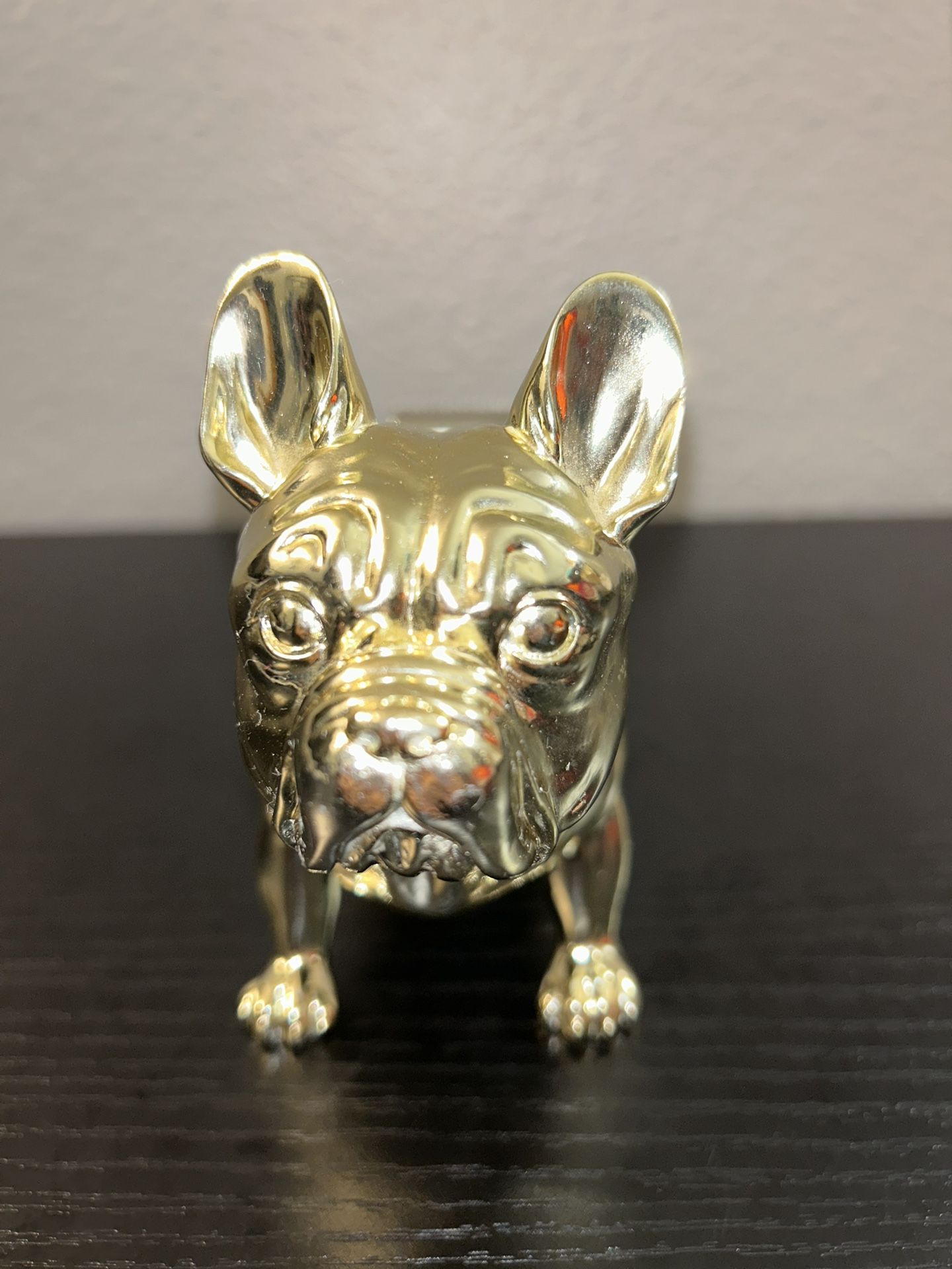 Target 2015 Gold Tone Metal Desktop Novelty Dog French Bulldog Tape Dispenser for Sale in Portland OR OfferUp