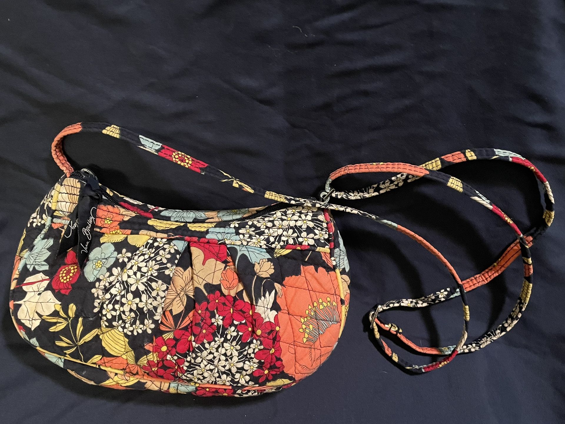 Happy Snails” multi color Vera Bradley crossbody purse