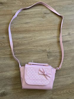 Minnie Mouse pink crossbody purse