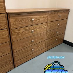 Eight Drawer Dresser Oak Chest Cajonera Nueva Comoda 