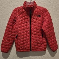 The North Face Thermoball Red Jacket Kid Size M (10/12)