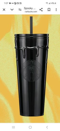 Starbucks Slim Black Cups New 