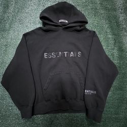 Essentials Black Hoodie 