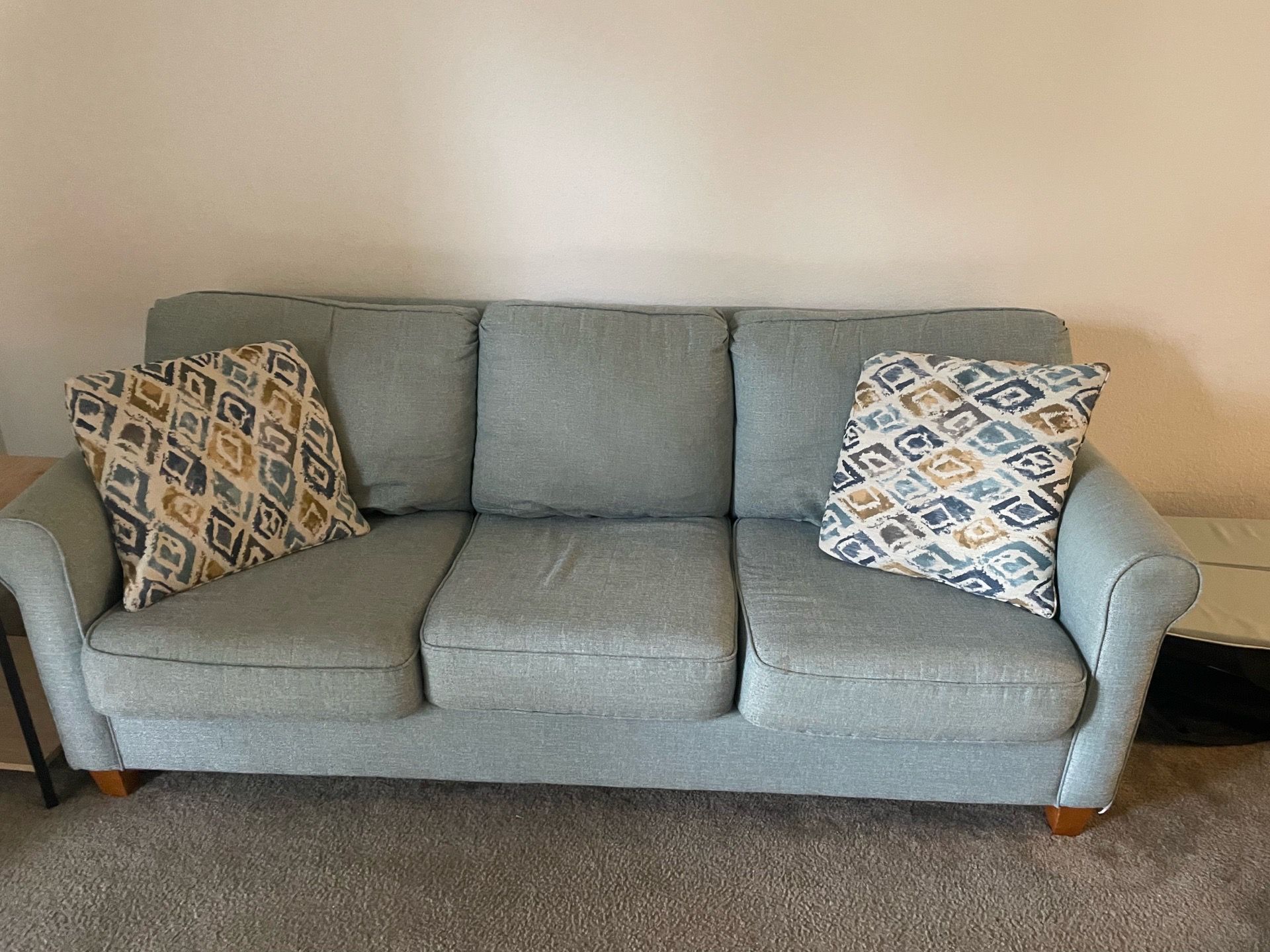 Blue couch