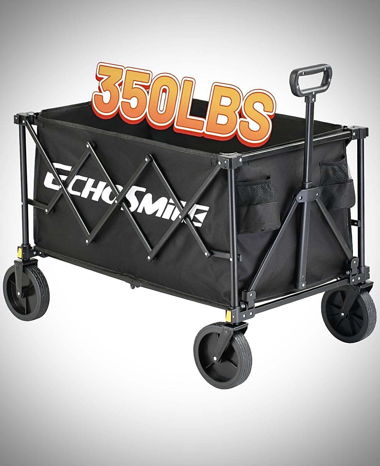 Heavy Duty 350 Lbs Capacity BW-01-06 Collapsible Wagon, Outdoor Folding Brand New In Box