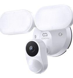 2K Floodlight Outdoor Security Camera
