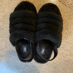 UGG Fluff Bling Sandals Women Size 8