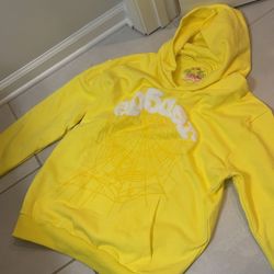 Yellow Sp5der Hoodie