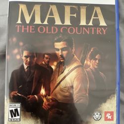 Mafia The Old Country (PS5 Game)