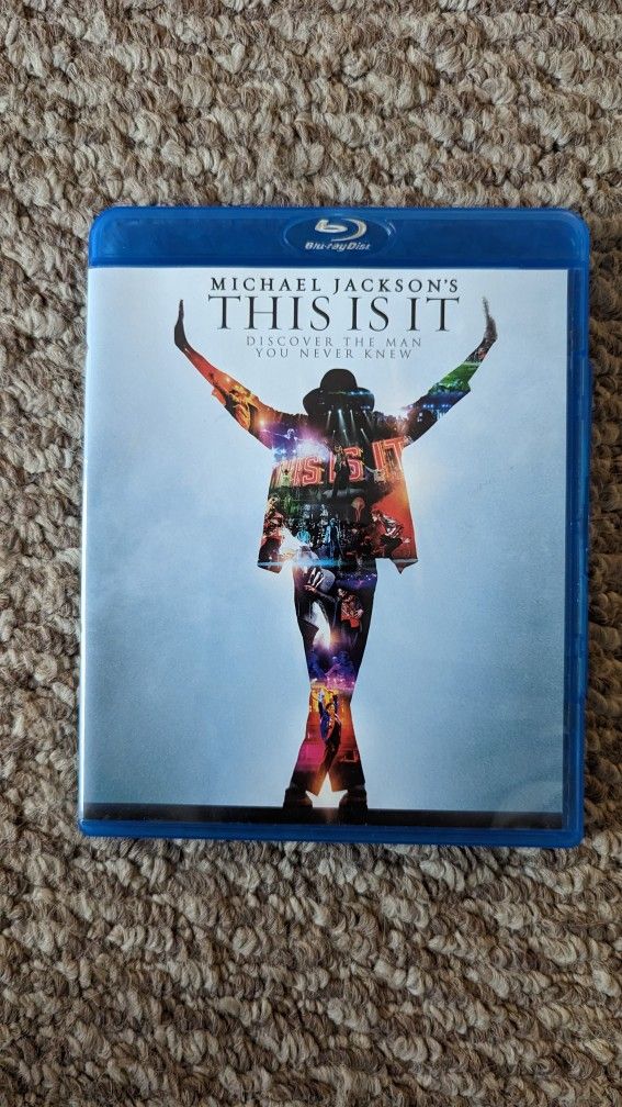 Michael Jackson THIS IS IT Blu Ray