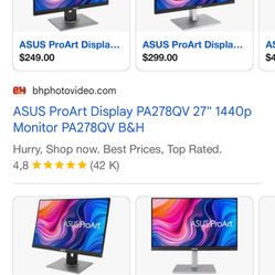 Asus Proart PA278QV