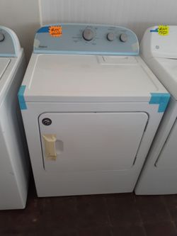New Whirlpool dryer with 6 months warranty