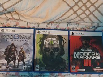 3 PlayStation 5 games $25 each