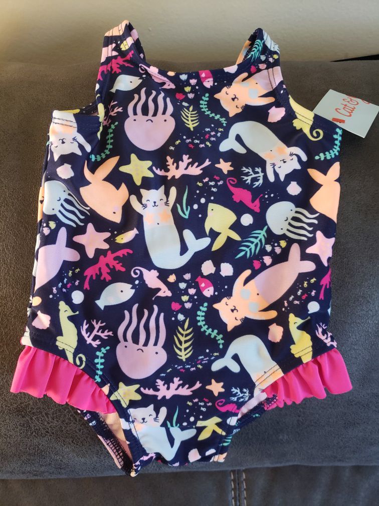 Baby girl swimsuit 9 months