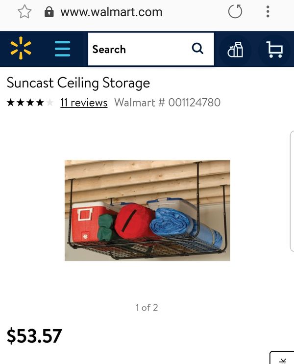Brand New Garage Storage Rack By Suncast For Sale In Long Beach