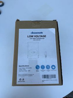 Low Voltage Transformer