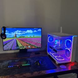 🔥 High-End RGB Gaming PC + 4K 240Hz LG Monitor + Razer Setup - RTX 4080 SUPER 🔥