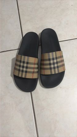 Burberry slides