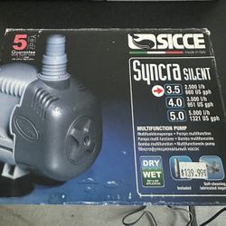 Sicce Syncra Silent 3.5 Pump