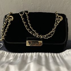 Michael Kors Velvet Sloan Bag Large 