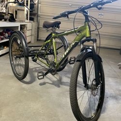 Custom One Of A Kind 26” TREK Tricycle