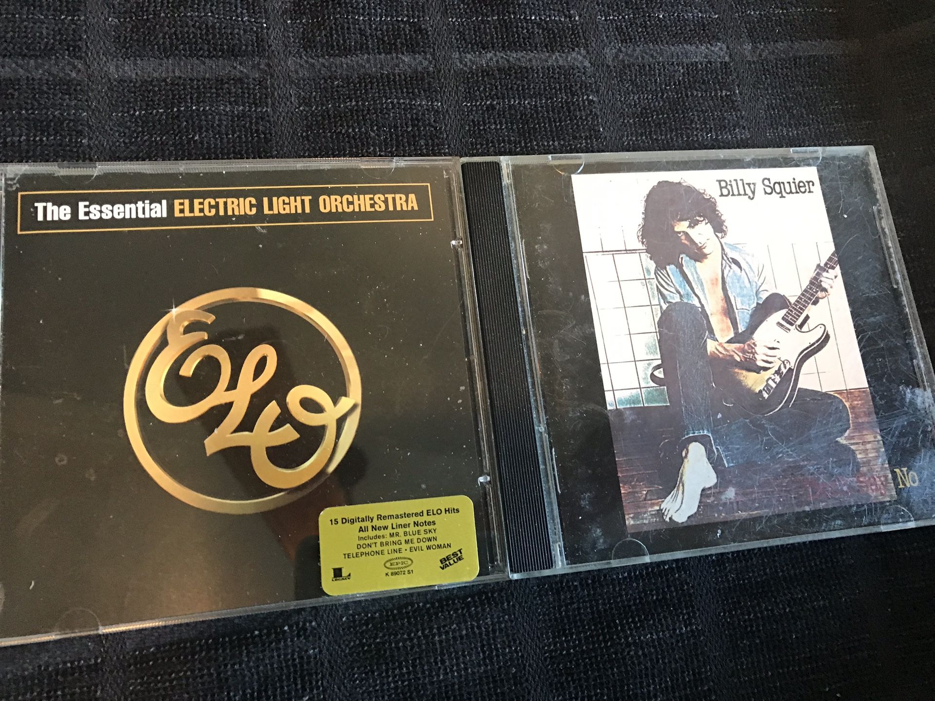 ESSENTIAL ELECTRIC LIGHT ORCHESTRA  &  BILLY SQUIER DON’T SAY NO  -  CLASSIC ROCK  -  BOTH ONLY $ 6