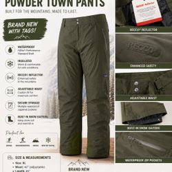 🇺🇸 Patagonia Men’s Insulated Powder Town Pants - Brand New with Tags  NEW WITH TAGS