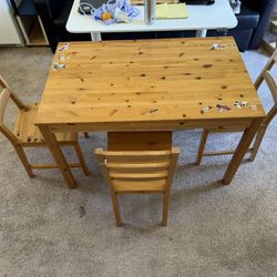 Chair And Table