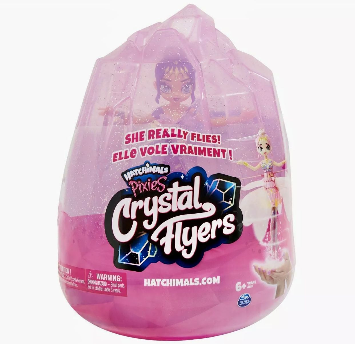 Hatchimals Crystal Flyers Purple